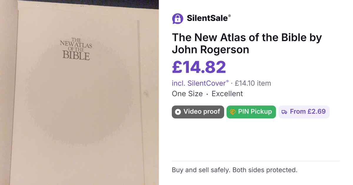 The New Atlas of the Bible by John Rogerson