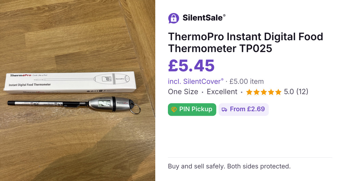 ThermoPro Instant Digital Food Thermometer TP025