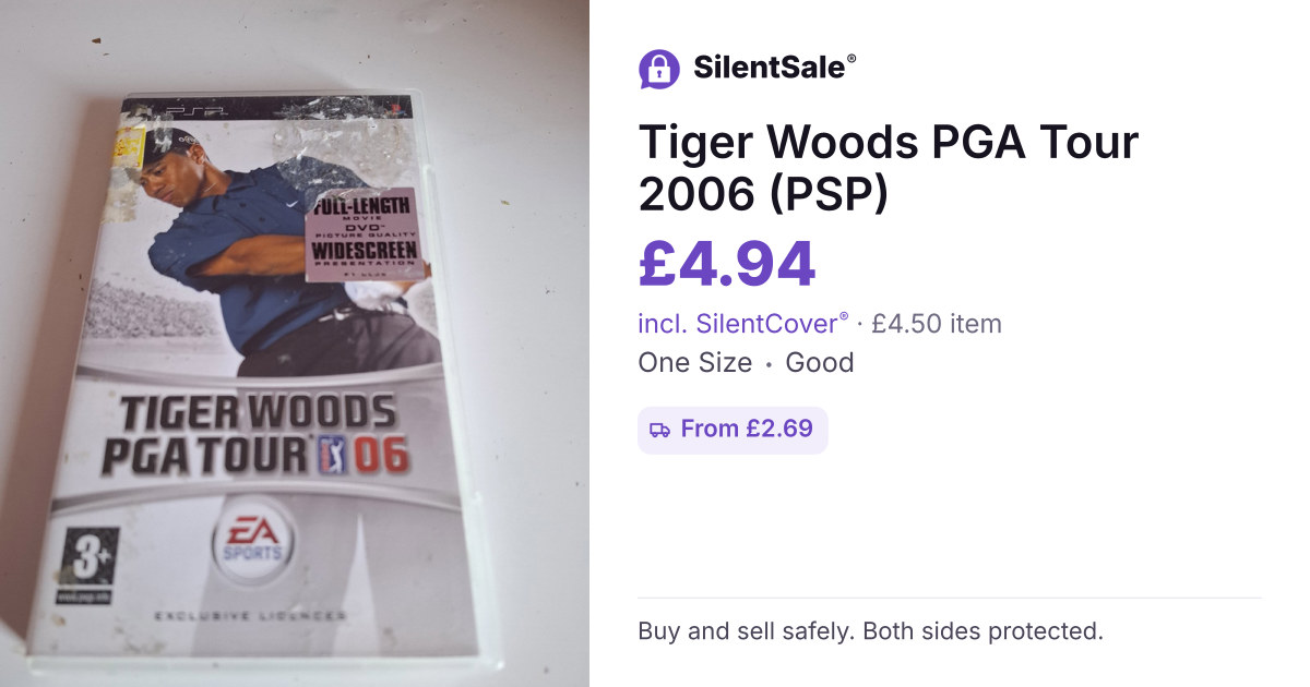 Tiger Woods PGA Tour 2006 (PSP)