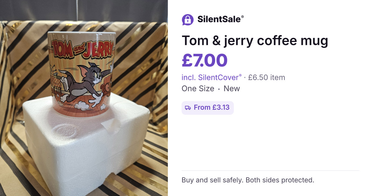 Tom & jerry coffee mug