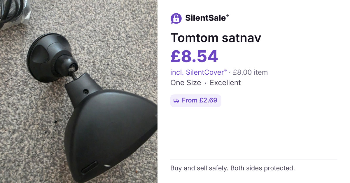 Tomtom satnav