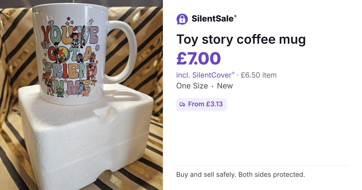 Toy story coffee mug