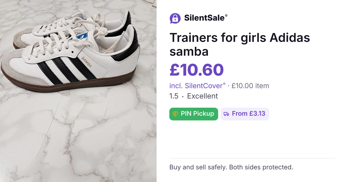 Trainers for girls Adidas samba