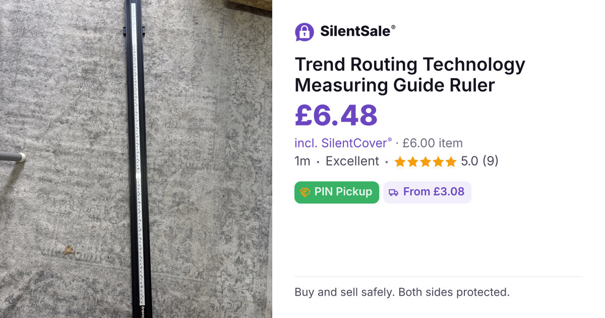Trend Routing Technology Measuring Guide Ruler