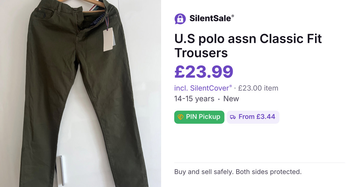 U.S polo assn Classic Fit Trousers