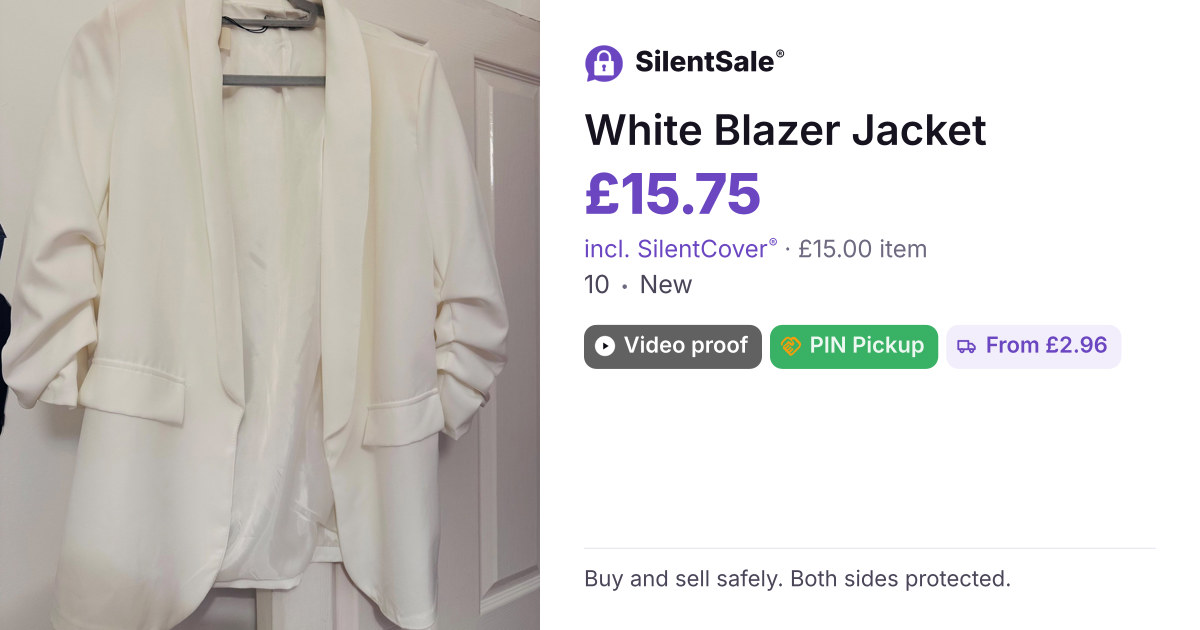 White Blazer Jacket
