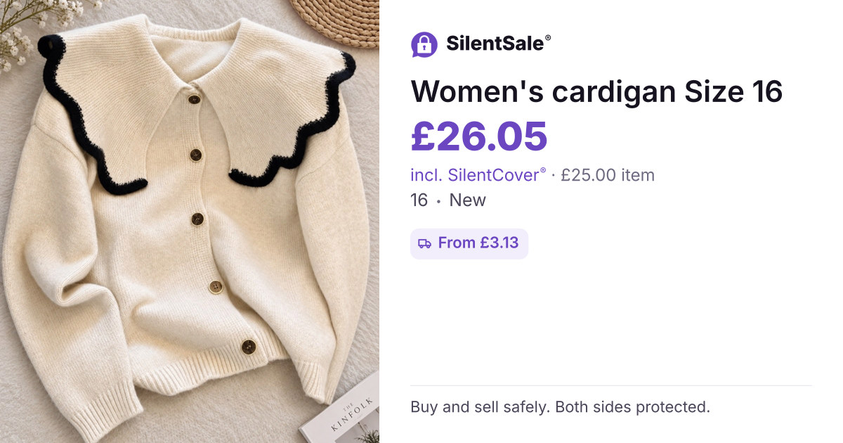 Women's cardigan Size 16