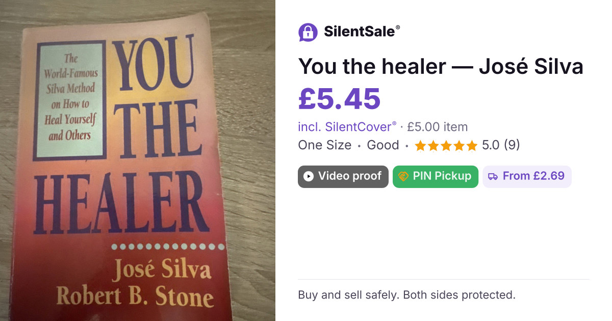 You the healer — José Silva