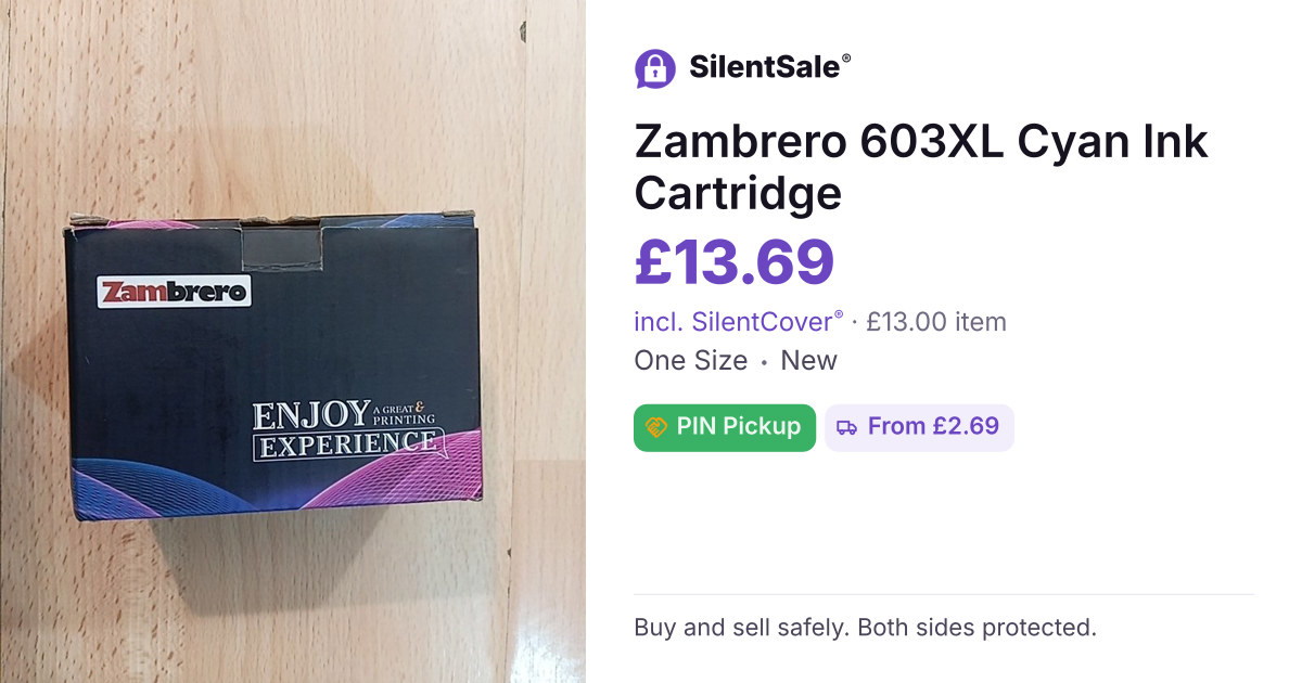Zambrero 603XL Cyan Ink Cartridge