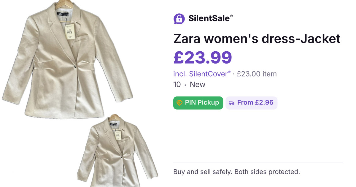 Zara women's dress-Jacket 